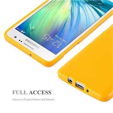 Samsung Galaxy A5 2015 Suojakuori Kotelo (Keltainen)