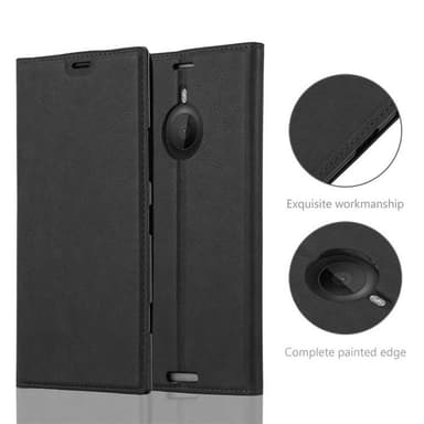 Nokia Lumia 1520 Suojakuori Lompakkokotelo (Musta)