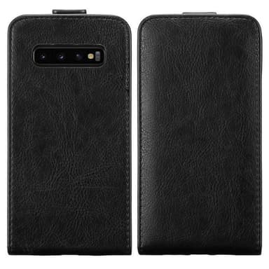 Samsung Galaxy S10 4G Suojakuori Lompakkokotelo (Musta)