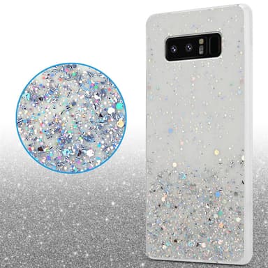 Samsung Galaxy NOTE 8 Suojakuori Kotelo (Läpinäkyvä)