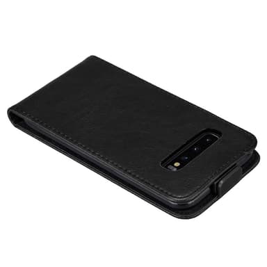 Samsung Galaxy S10 4G Suojakuori Lompakkokotelo (Musta)