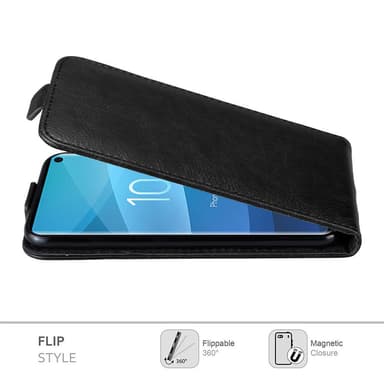 Samsung Galaxy S10 4G Suojakuori Lompakkokotelo (Musta)