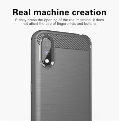 Suojakuori Samsung Galaxy A01 Kotelo (harmaa)
