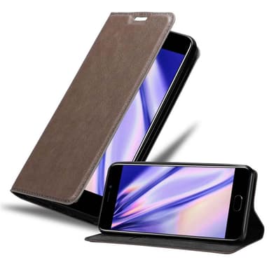 MEIZU M6 Suojakuori Lompakkokotelo (Ruskea)