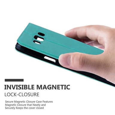 Lompakkokotelo Samsung Galaxy A7 2015 Case (Turkoosi)