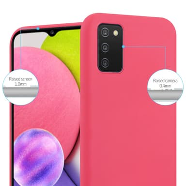 Suojakuori Samsung Galaxy A03s Kotelo (Punainen)