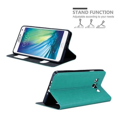 Lompakkokotelo Samsung Galaxy A7 2015 Case (Turkoosi)