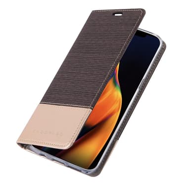 iPhone 13 PRO MAX Suojakuori Lompakkokotelo (harmaa)