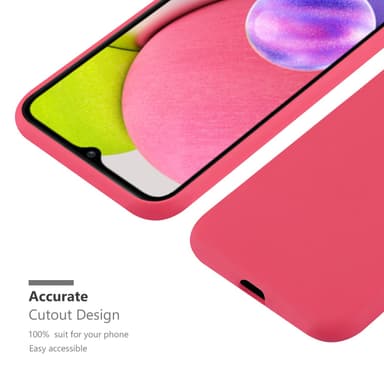 Suojakuori Samsung Galaxy A03s Kotelo (Punainen)