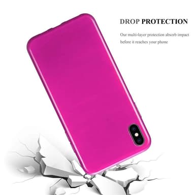 iPhone XS MAX Suojakuori Kotelo (Vaaleanpunainen)