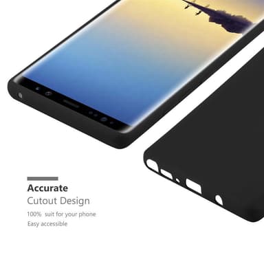 Suojakuori Samsung Galaxy NOTE 8 Kotelo (Musta)