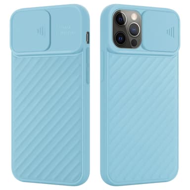 iPhone 12 PRO MAX Case Suojakuori Cover (Turkoosi)