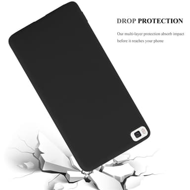 Suojakuori Huawei P8 Kotelo (Musta)