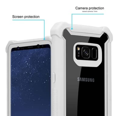 Samsung Galaxy S8 Suojakuori Kotelo (harmaa)