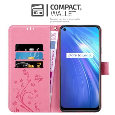 Realme 6 4G / 6s Suojakuori Lompakkokotelo