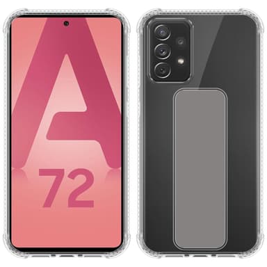 Samsung Galaxy A72 4G / 5G Suojakuori Kotelo (harmaa)