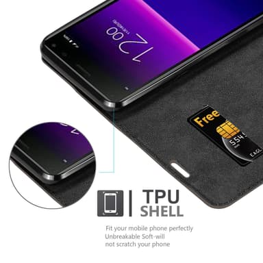 Sony Xperia 20 Suojakuori Lompakkokotelo (Ruskea)
