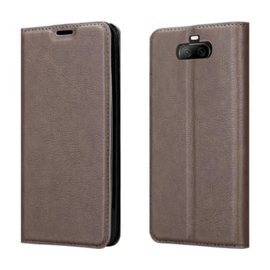 Sony Xperia 20 Suojakuori Lompakkokotelo (Ruskea)