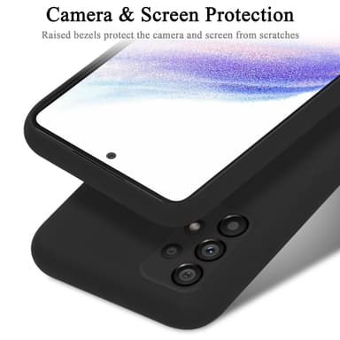 Samsung Galaxy A53 5G Suojakuori Kotelo (Musta)