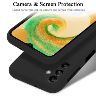 Samsung Galaxy A04s Suojakuori Kotelo Case (Musta)
