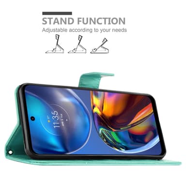 Motorola MOTO E32 4G / E32S Suojakuori Lompakkokotelo