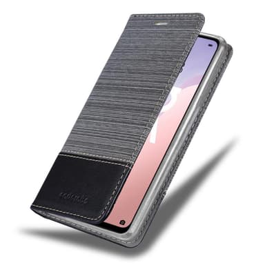 Huawei NOVA 7 SE Suojakuori Lompakkokotelo (harmaa)