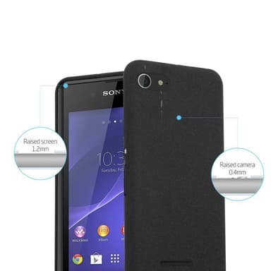 Suojakuori Sony Xperia E3 Kotelo (Musta)