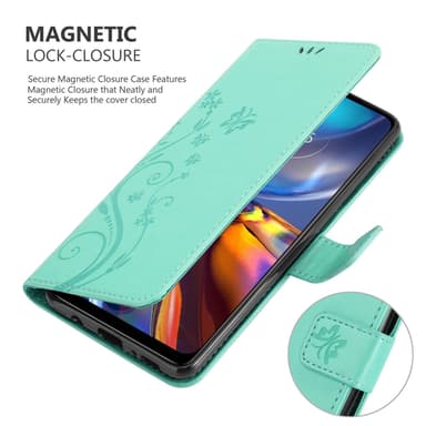 Motorola MOTO E32 4G / E32S Suojakuori Lompakkokotelo