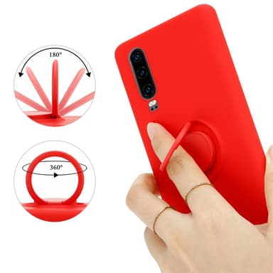 Huawei P30 Suojakuori Case Kotelo (Punainen)