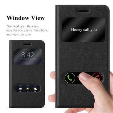 Lompakkokotelo Nokia 6 2017 Case (Musta)