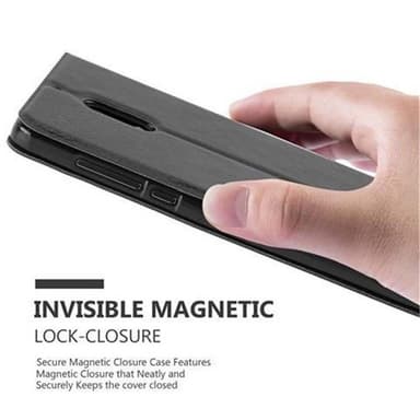 Lompakkokotelo Nokia 6 2017 Case (Musta)