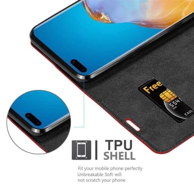 Huawei P40 PRO / P40 PRO+ Suojakuori Lompakkokotelo