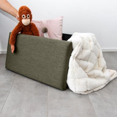 Taitettava penkki 78x38x38 cm Jakkara (ruskea)