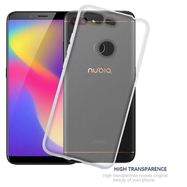 ZTE Nubia N3 Suojakuori Kotelo (Läpinäkyvä)