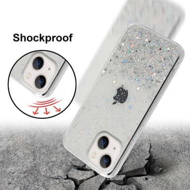 iPhone 13 Suojakuori Kotelo (Läpinäkyvä)