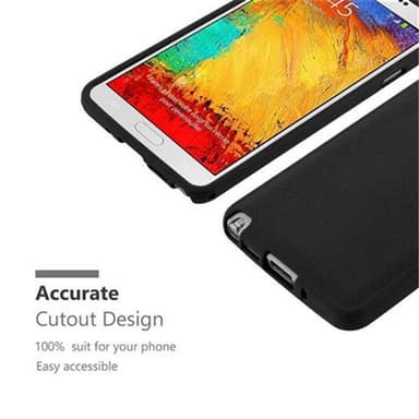 Suojakuori Samsung Galaxy NOTE 3 Kotelo (Musta)