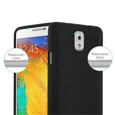 Suojakuori Samsung Galaxy NOTE 3 Kotelo (Musta)