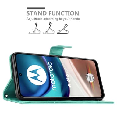 LG K51S Suojakuori Lompakkokotelo (Sininen)