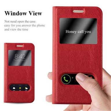 Lompakkokotelo Samsung Galaxy S7 Case (Punainen)