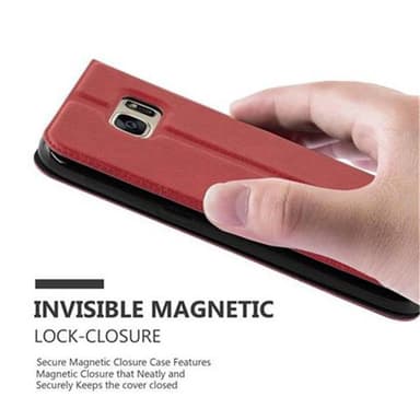 Lompakkokotelo Samsung Galaxy S7 Case (Punainen)