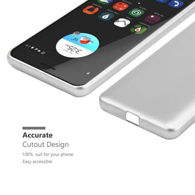ZTE Blade V7 Suojakuori Kotelo (Hopea)