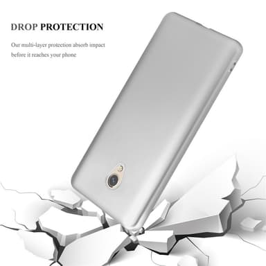ZTE Blade V7 Suojakuori Kotelo (Hopea)
