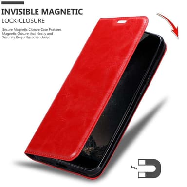 ZTE Nubia Z11 MAX Suojakuori Lompakkokotelo (Punainen)