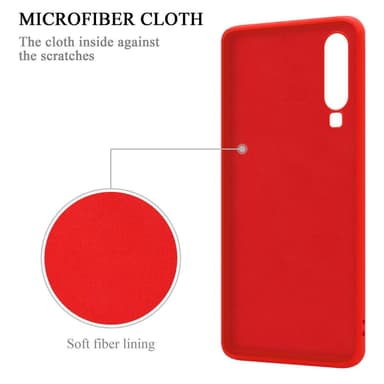 Huawei P30 Suojakuori Case Kotelo (Punainen)