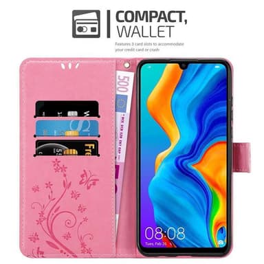 Huawei P30 LITE Suojakuori Lompakkokotelo