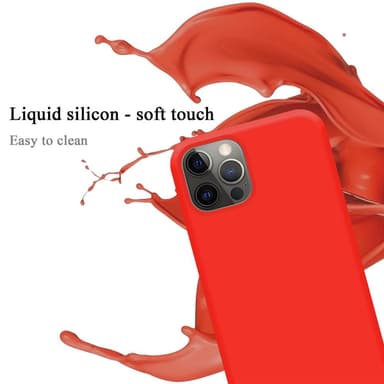 iPhone 12 / 12 PRO Suojakuori Kotelo (Punainen)