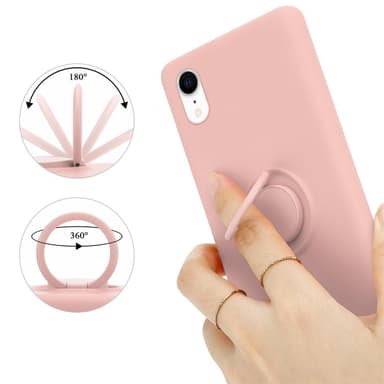 iPhone XR Suojakuori Case Kotelo (Vaaleanpunainen)