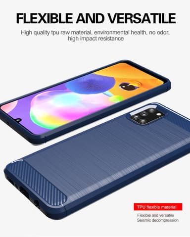 Suojakuori Samsung Galaxy A31 Kotelo (Sininen)