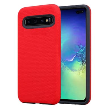 Samsung Galaxy S10 PLUS Suojakuori Kotelo (Punainen)
