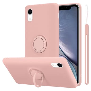 iPhone XR Suojakuori Case Kotelo (Vaaleanpunainen)